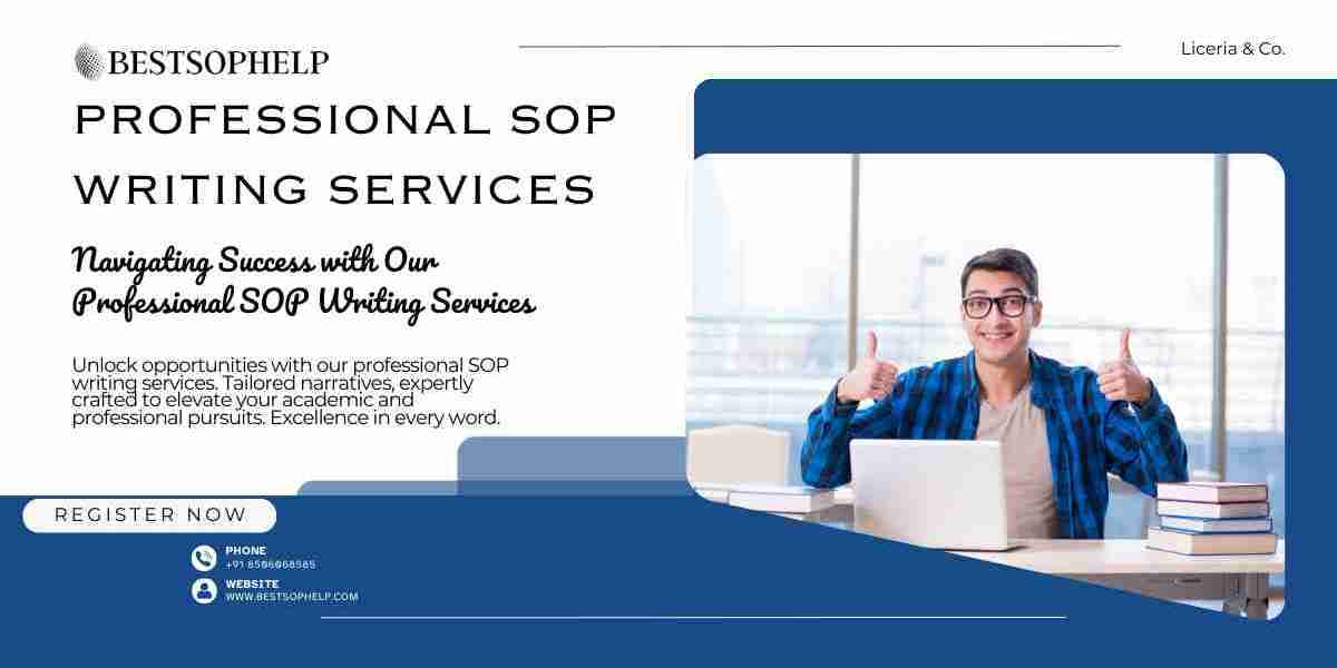 Navigating Success with Our Professional SOP Writing Services